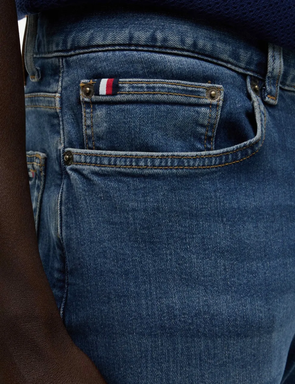 Bleecker Slim Fit 5 Pocket Jeans
