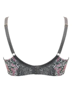 Bliss Floral Wired Side Support Full Cup Bra (D-J)