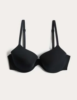 Body Invisibles™ Padded Wired Demi Cup Bra (A–E)