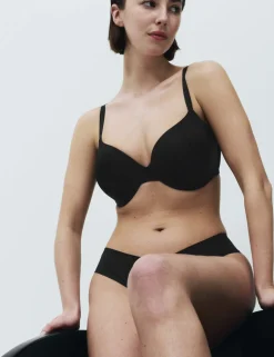 Body Invisibles™ Padded Wired Demi Cup Bra (F+)