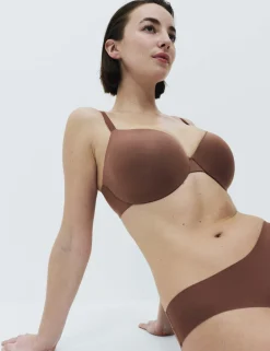 Body Invisibles™ Padded Wired Demi Cup Bra (F+)
