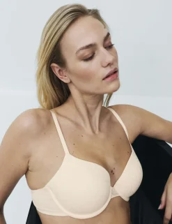 Body Lace Wired Demi Cup Bra (A-E)