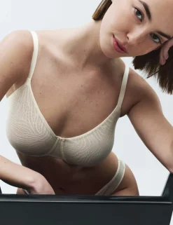 Body Lace Wired Minimiser Bra (C-H)