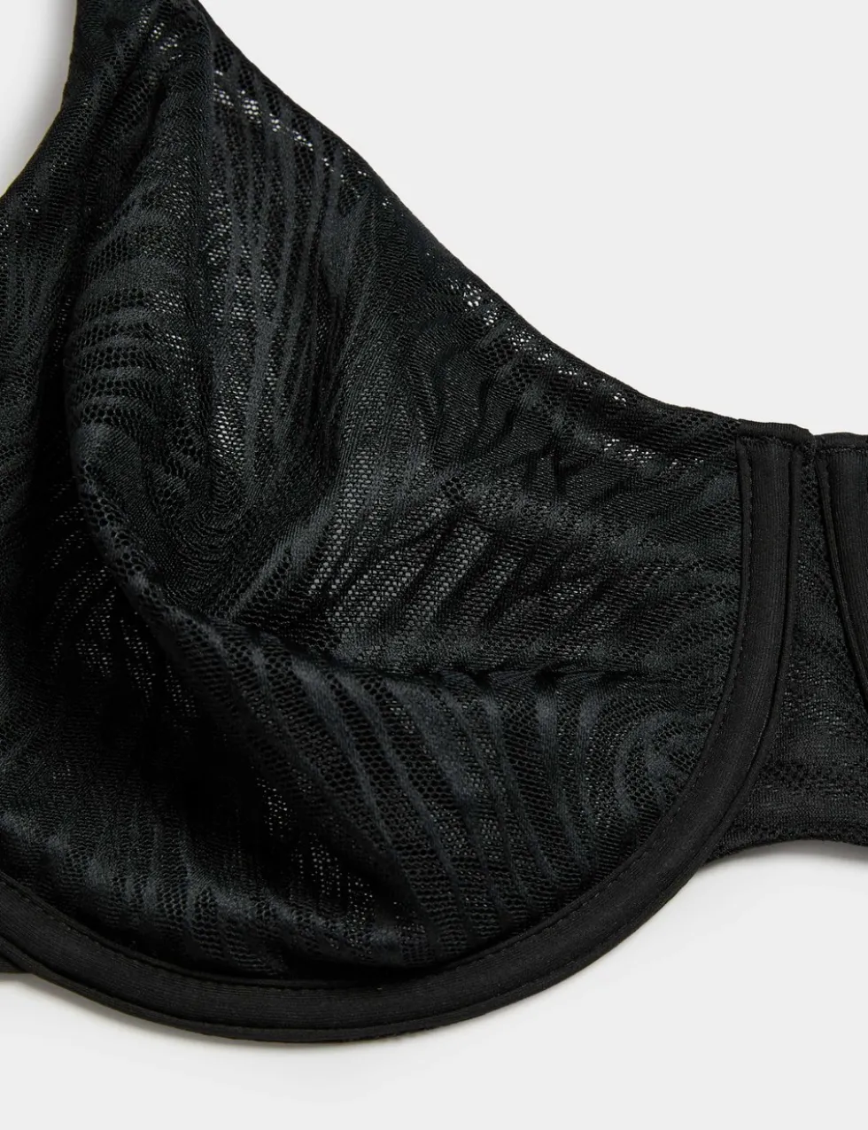 Body Lace Wired Minimiser Bra (C-H)