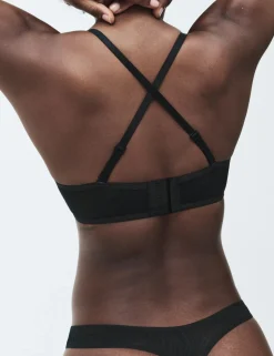 Body Lace Wired Strapless Bra (A-E)