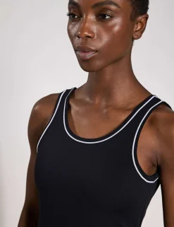 Bonnie Scoop Neck Mini Sports Dress