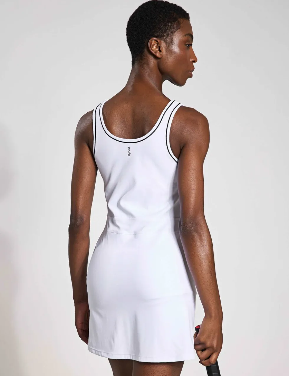 Bonnie Scoop Neck Mini Sports Dress