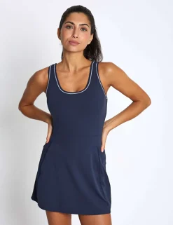 Bonnie Scoop Neck Mini Sports Dress