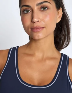 Bonnie Scoop Neck Mini Sports Dress
