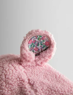 Borg Floral Mouse Hooded Pramsuit (0-12 Mths)
