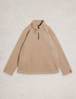 Borg Half Zip Sweatshirt