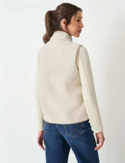 Borg High Neck Gilet
