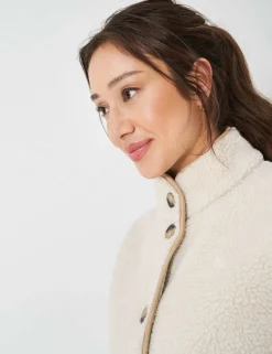 Borg High Neck Gilet