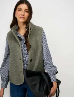 Borg High Neck Gilet