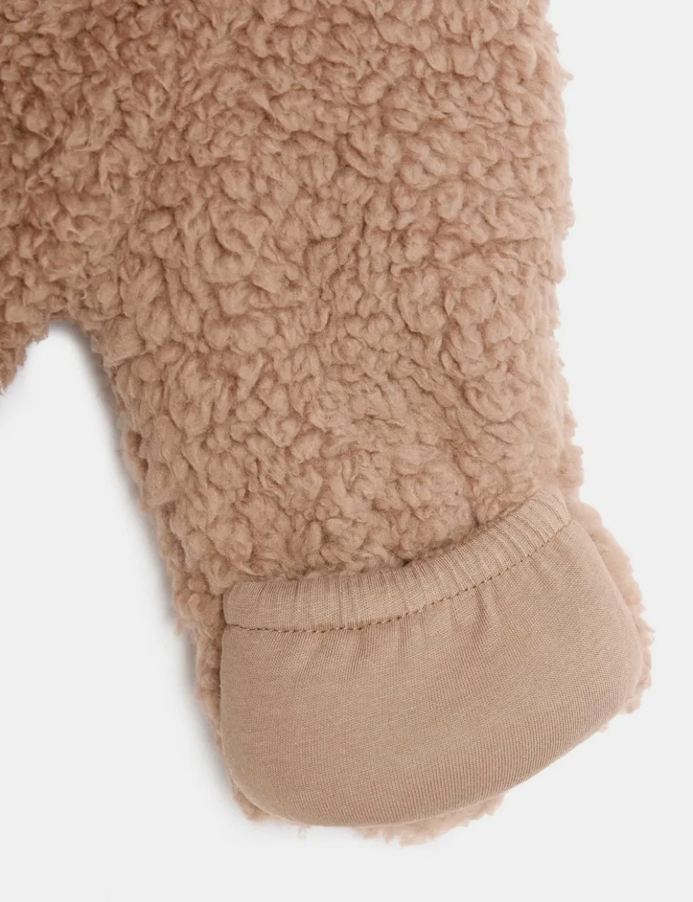 Borg Zip Pramsuit (0-12 Mths)