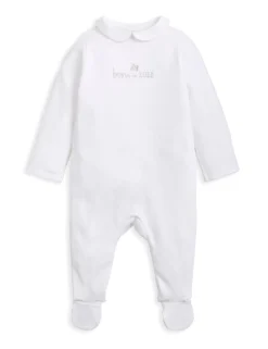 Born in 26½lbs26 Embroidered Sleepsuit (6½lbs-6 Mths)