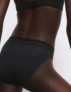 Boston Microfibre No VPL High Leg Knickers