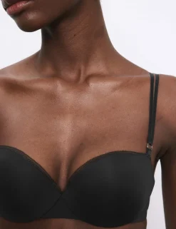 Boston Microfibre Wired Push Up Balcony Bra