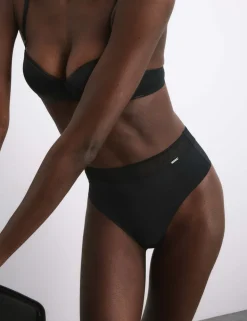 Boston No VPL Microfibre High Waisted Thong