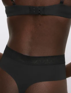 Boston No VPL Microfibre High Waisted Thong