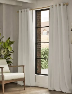 Bouclé Eyelet Curtains