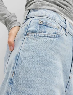 Boyfriend Mid Rise Ankle Grazer Jeans