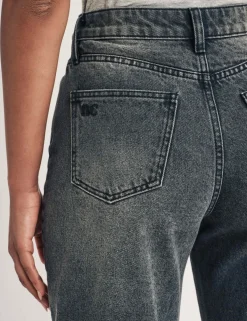 Boyfriend Mid Rise Barrel Jeans
