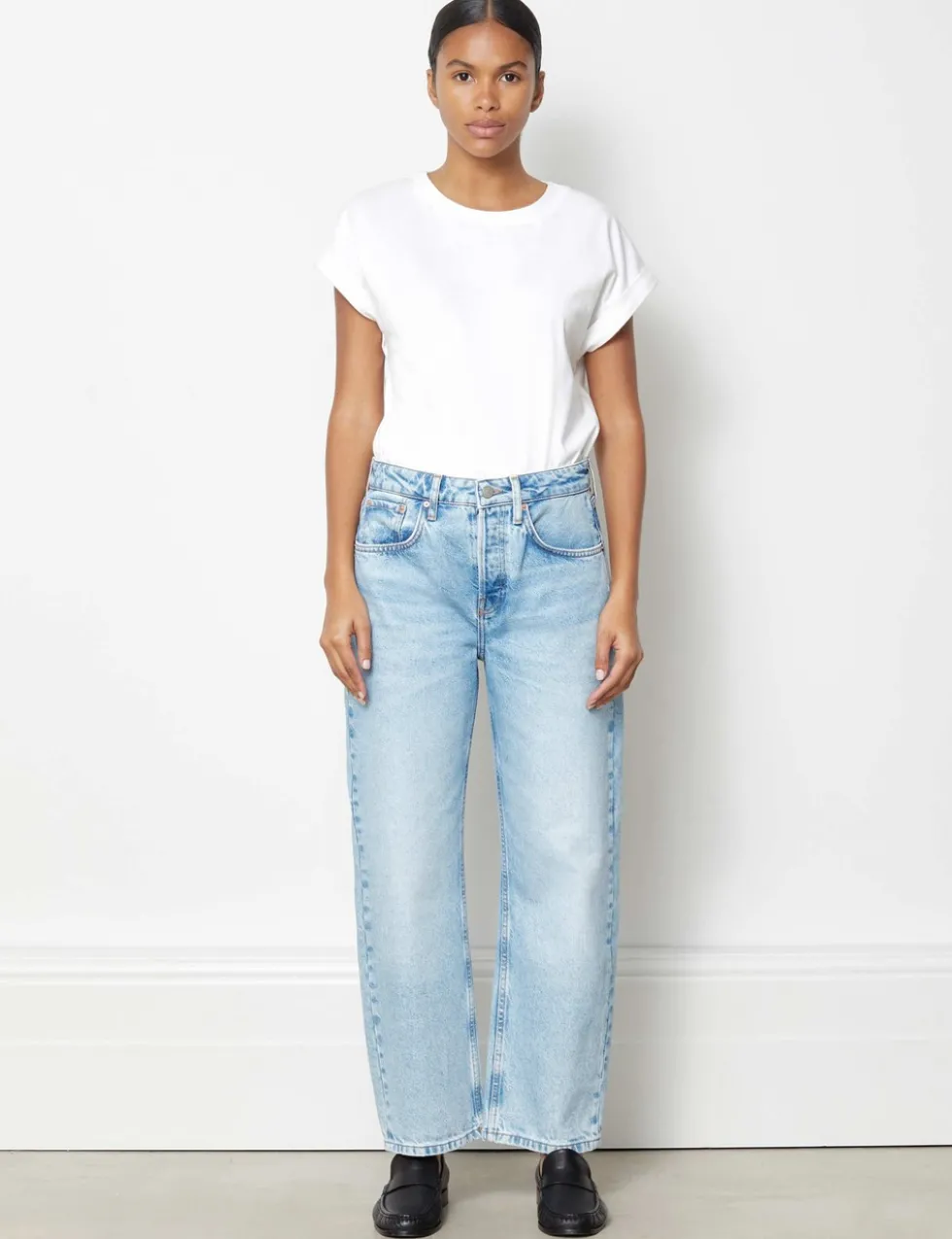 Boyfriend Mid Rise Jeans