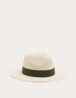 Braided Broad Brim Hat
