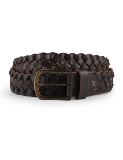Braided Leather Belt