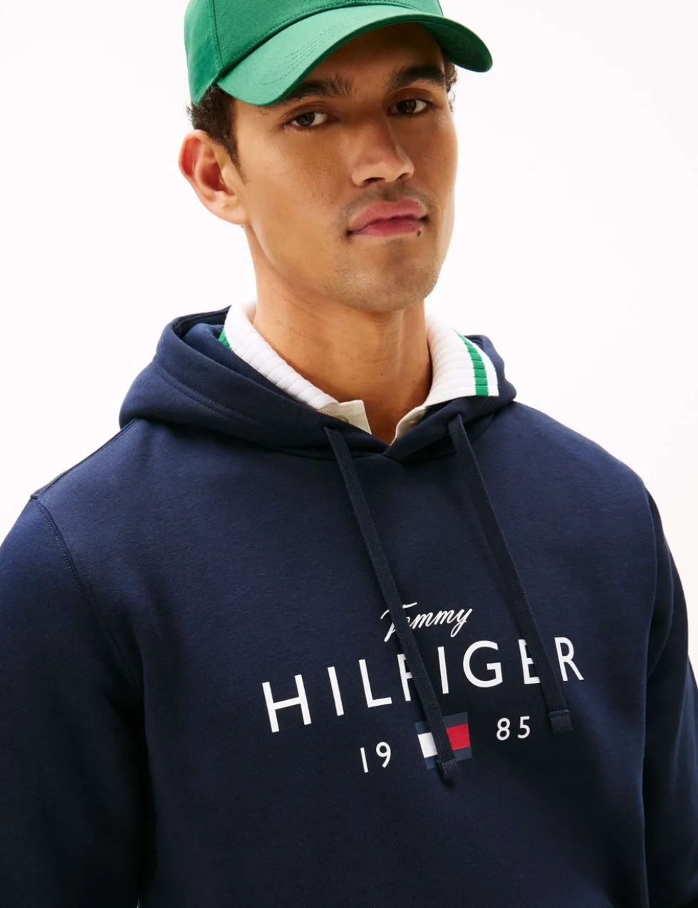 Brand Love Cotton Rich Logo Graphic Hoodie