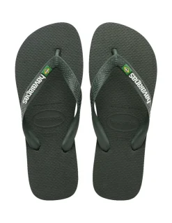 Brasil Logo Flip Flops