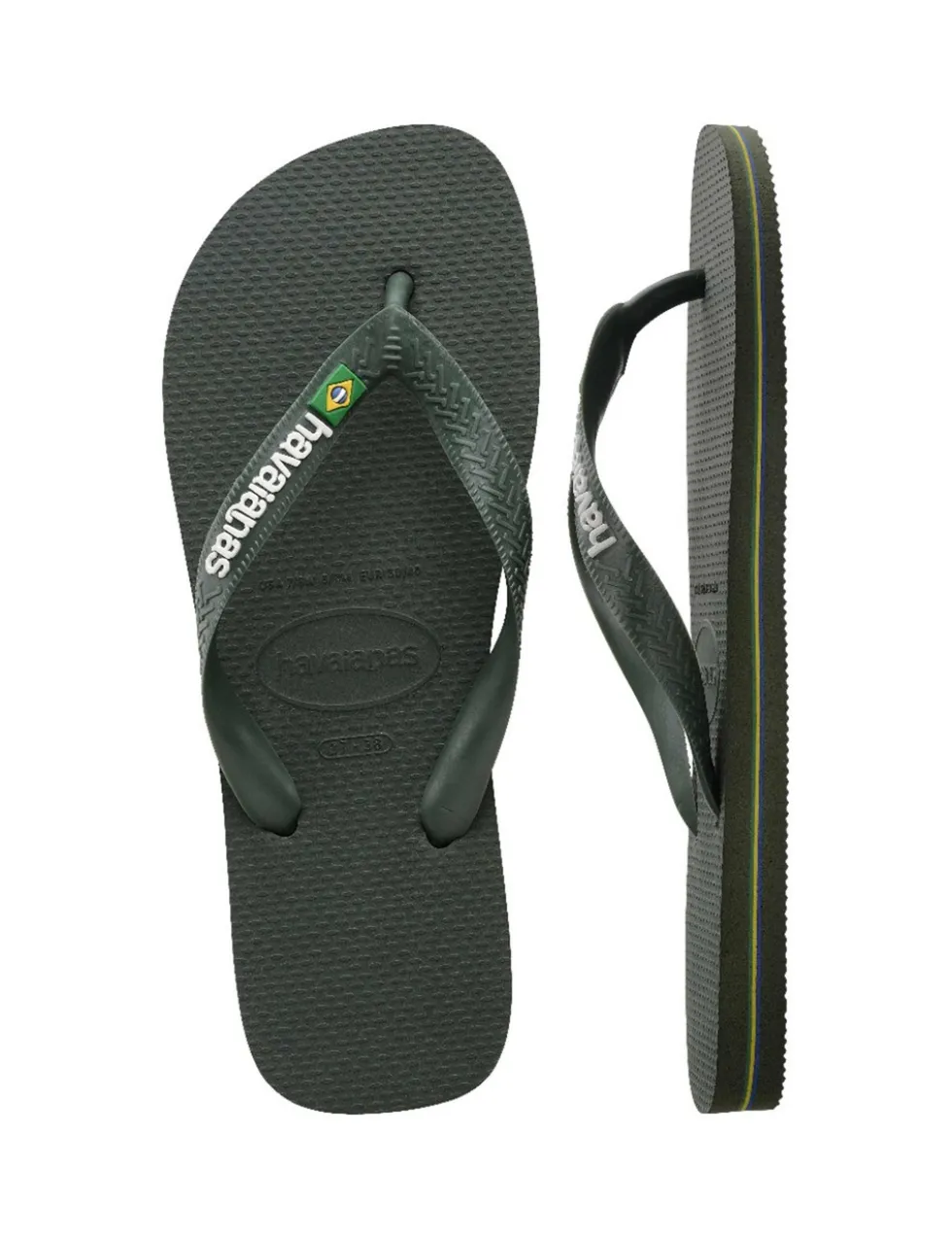 Brasil Logo Flip Flops