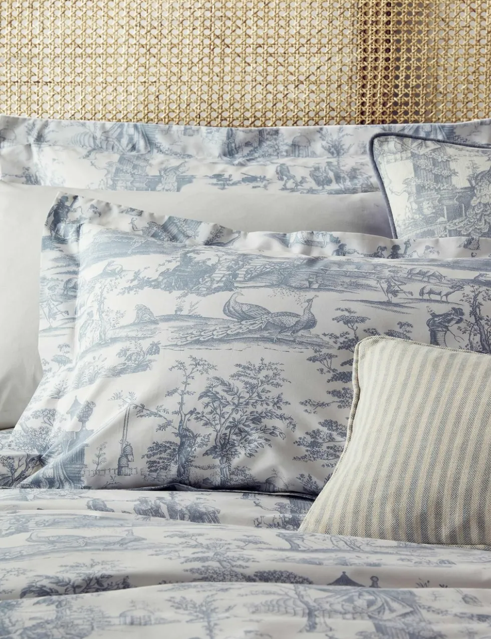 Braysmith Toile Pure Cotton Bedding Set