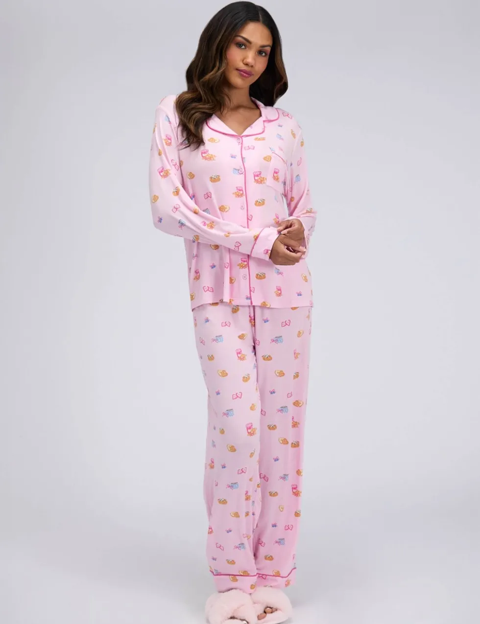 Breakfast Modal Rich Pyjama Set