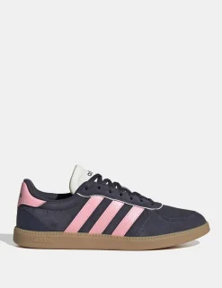 Breaknet Sleek Leather Gumsole Trainers