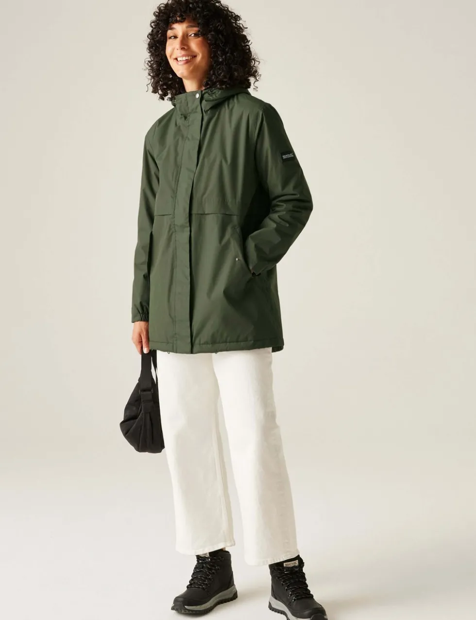 Brielly Waterproof Hooded Raincoat
