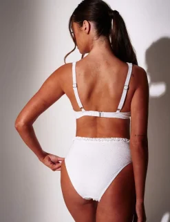 Broderie Wired Balconette Bikini Top
