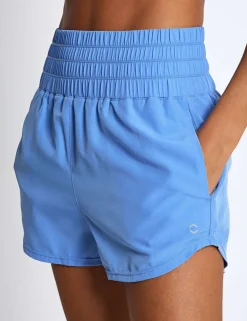 Bronte Woven High Waisted Running Shorts