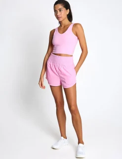 Bronte Woven High Waisted Running Shorts