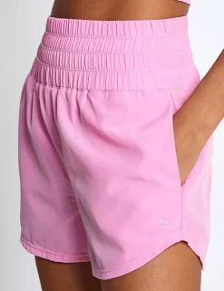 Bronte Woven High Waisted Running Shorts