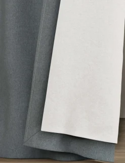 Brushed Eyelet Ultra Thermal Blackout Curtains