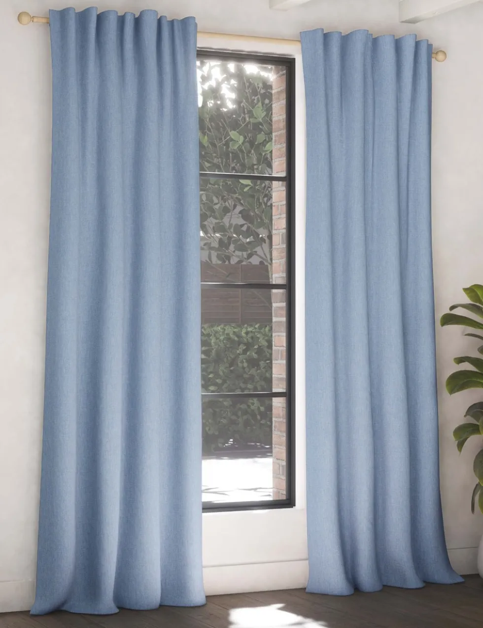 Brushed Multiway Blackout Curtains