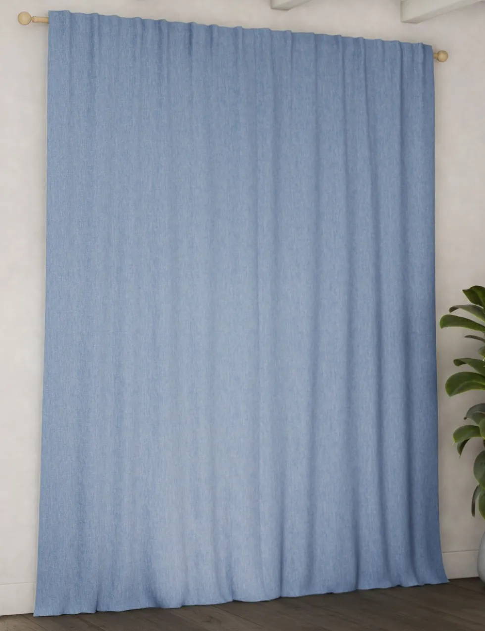 Brushed Multiway Blackout Curtains