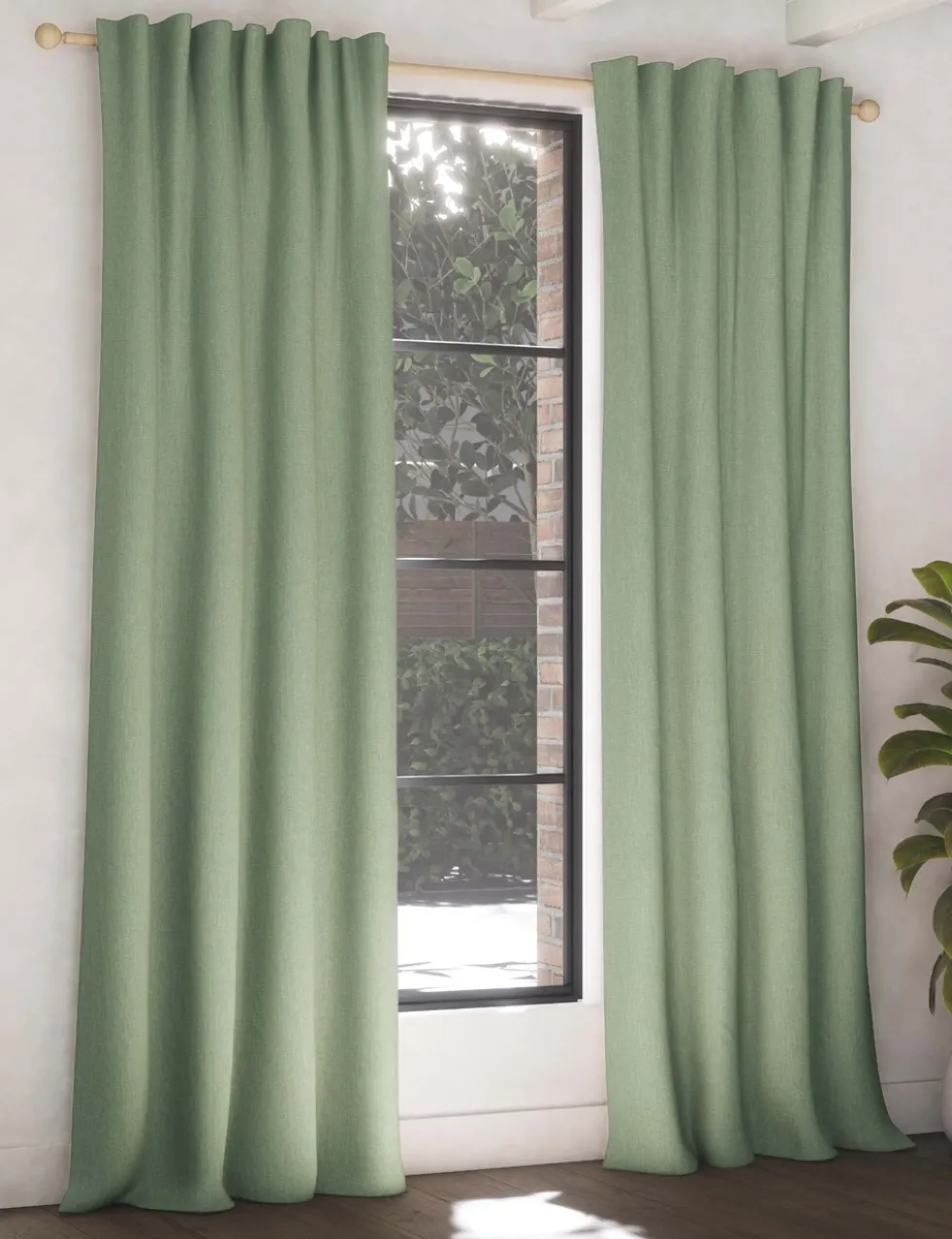 Brushed Multiway Blackout Curtains