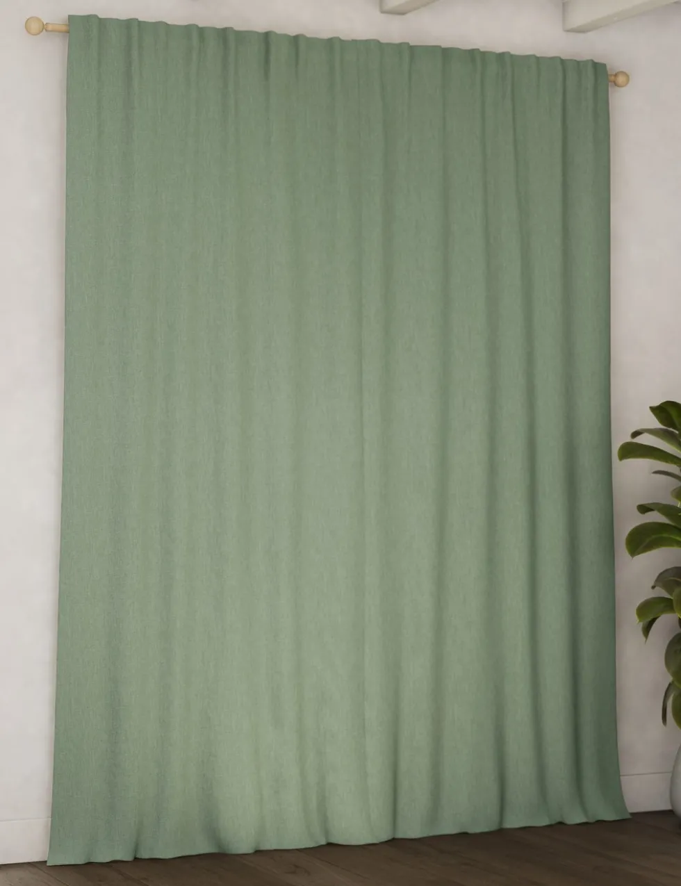 Brushed Multiway Blackout Curtains