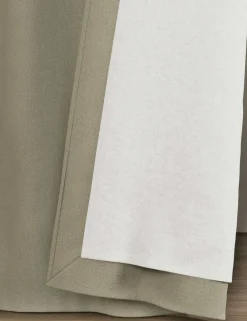 Brushed Pencil Pleat Blackout Ultra Thermal Curtains