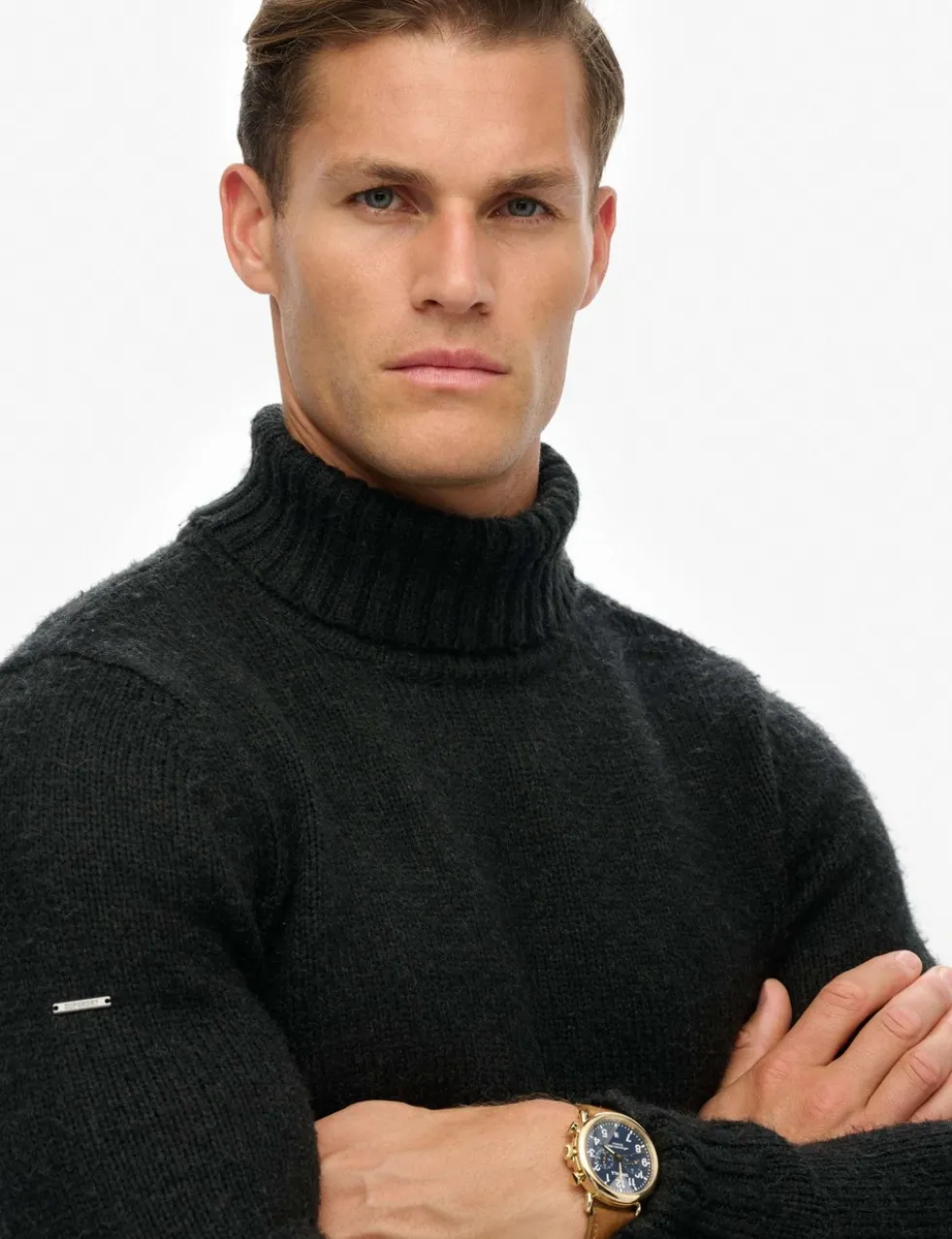 Brushed Roll Neck Jumper
