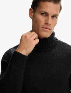 Brushed Roll Neck Jumper