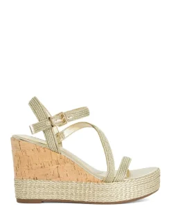 Buckle Wedge Sandals